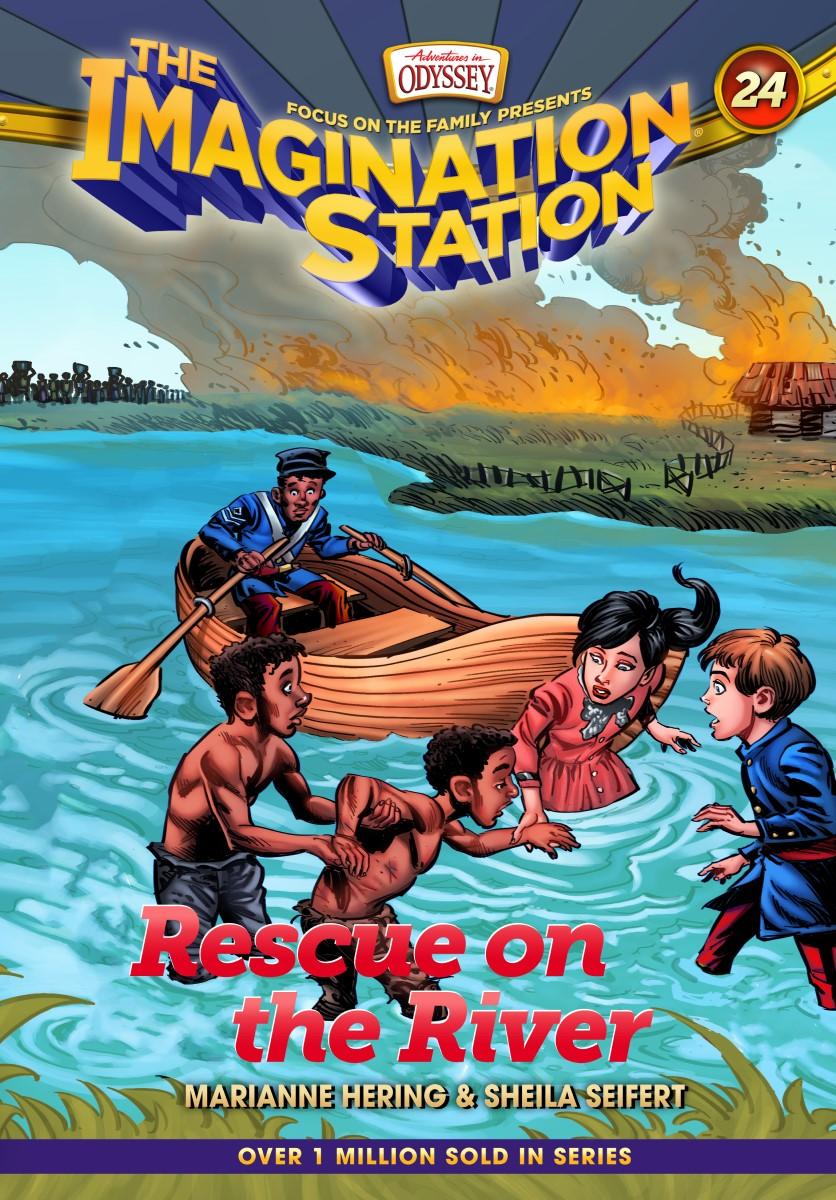 The Imagination Station #24: Rescue on the River, paperback