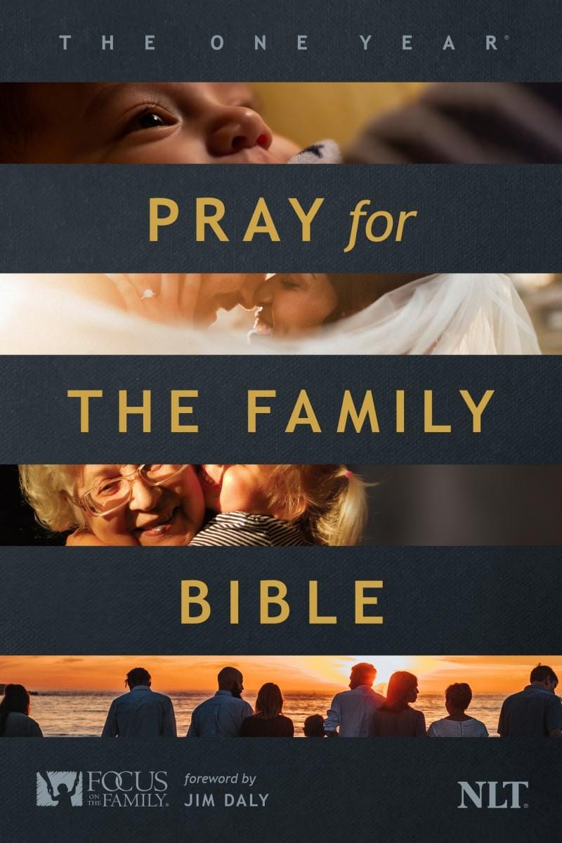 The One Year Pray for the Family Bible NLT