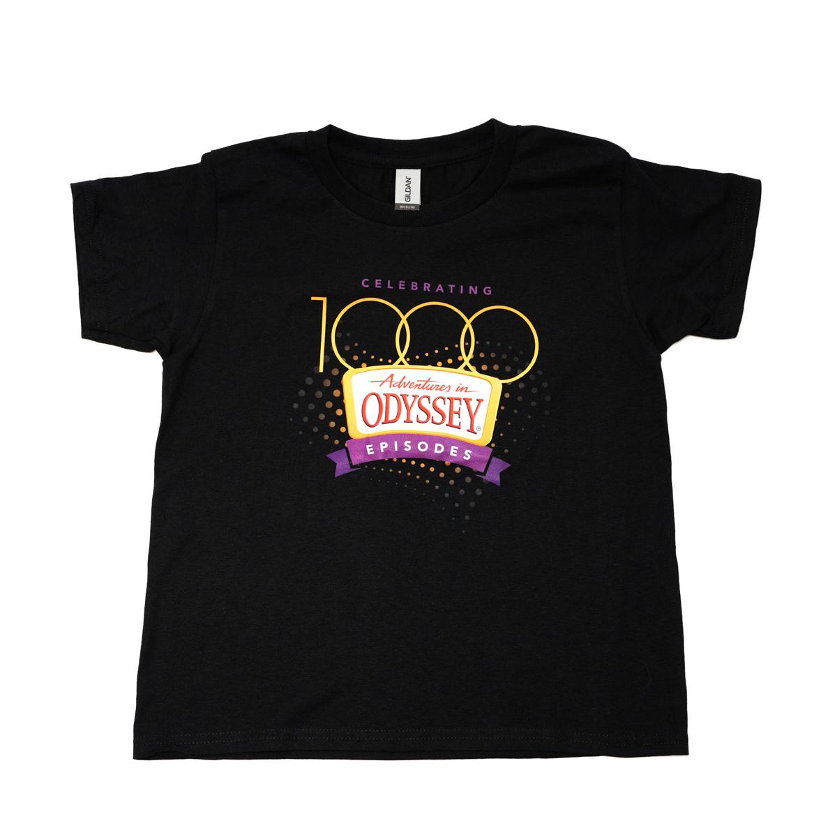 Adventures in Odyssey 1,000 Episodes Youth T-Shirt - Size Small